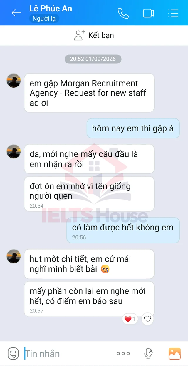 Ảnh feedback 35 trong bộ sưu tập IELTS House