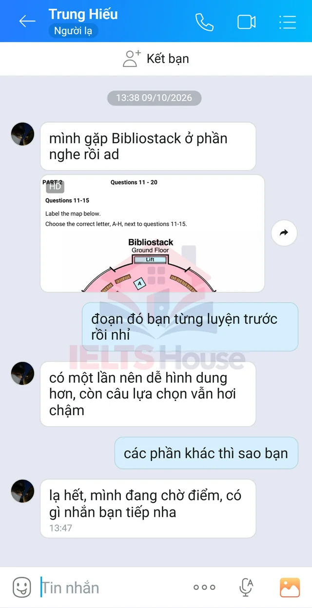 Ảnh feedback 37 trong bộ sưu tập IELTS House